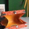 Goyard orange Coated Canvas and Leather Minaudiere