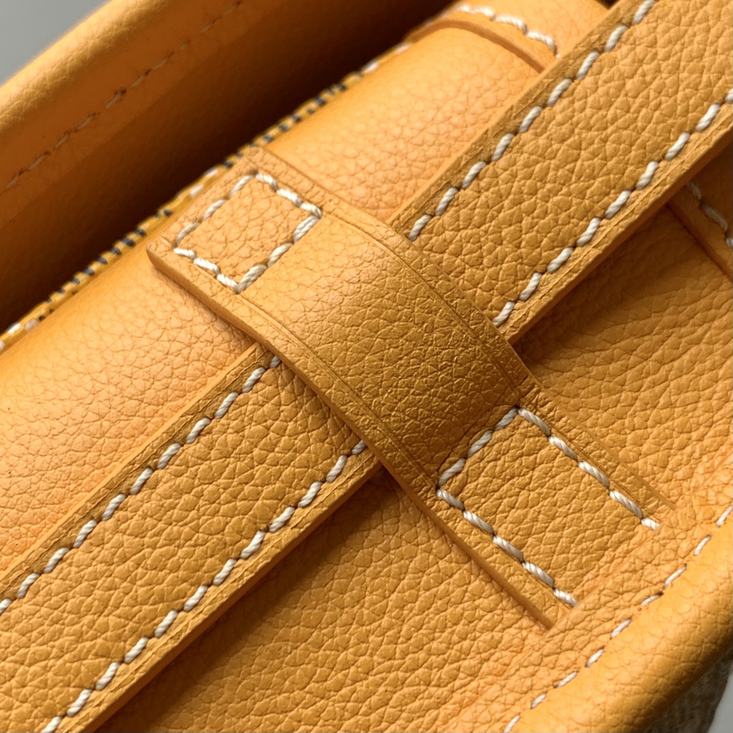 GOYARD Goyardine Belvedere II PM Messenger Bag Yellow