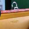 Goyard orange Coated Canvas and Leather Minaudiere