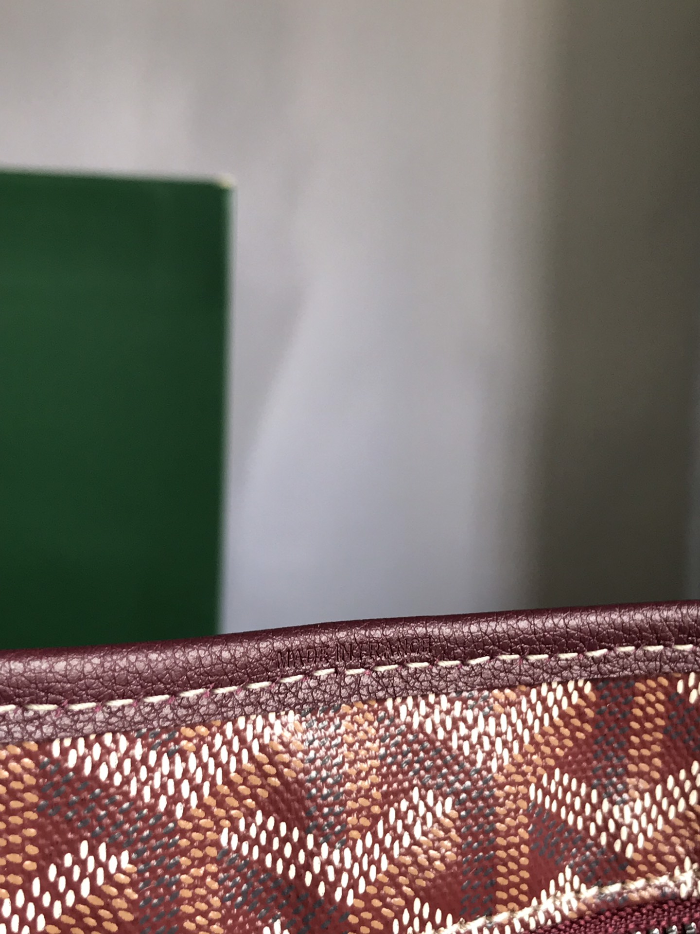 GOYARD Goyardine Boheme Hobo Burgundy 1193255 |