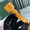 Goyard Chien Gris Pet Carrier Tote Coated Canvas bag yellow