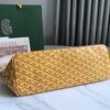 Goyard Chien Gris Pet Carrier Tote Coated Canvas bag yellow