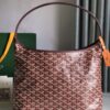 GOYARD Goyardine Boheme Hobo Burgundy 1193255 |
