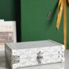 Goyard white Coated Canvas and Leather Minaudiere