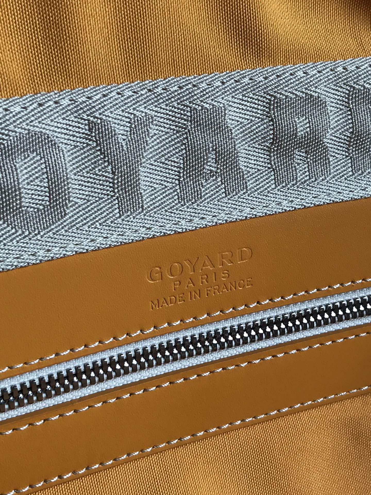 Goyard Sac Boeing 55 Duffle Handbag in Goyard yellow