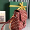 GOYARD Chevron Grand Blue PM Red 923372