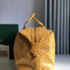 Goyard Sac Boeing 55 Duffle Handbag in Goyard yellow