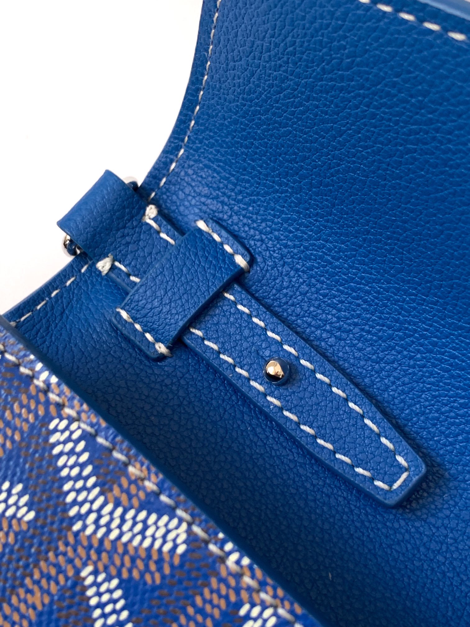 Goyard Goyardine Sky Blue Chypre Wallet-Pouch Palladiu