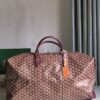 Goyard Sac Boeing 55 Duffle Handbag in Goyard Burgundy