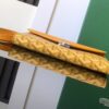 Goyard Yellow Goyardine Coated Canvas and Leather