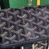 GOYARD Goyardine Plumet Wallet Clutch Navy 1676538