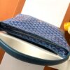Goyard Goyardine Pearly Blue Boheme PM Hobo Bag