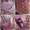 Goyard Sac Boeing 55 Duffle Handbag in Goyard Burgundy