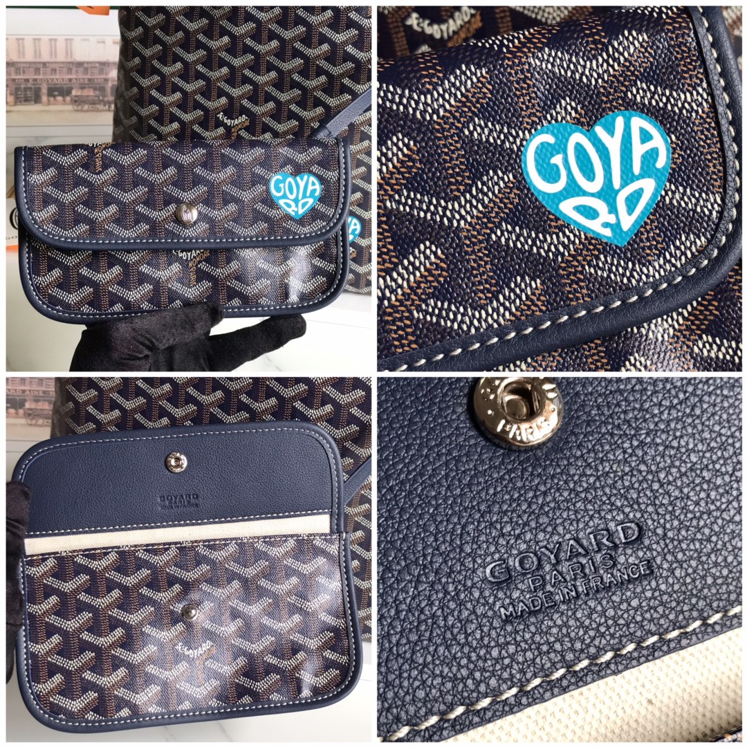 Goyard Bohème Hobo Tote Bag for Women Black N-QL