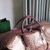 Goyard Sac Boeing 55 Duffle Handbag in Goyard Burgundy