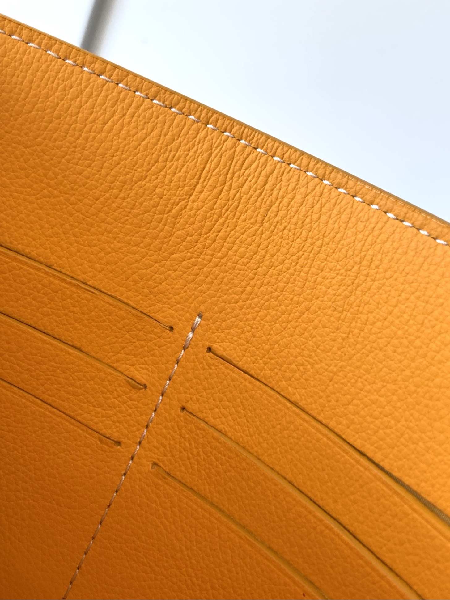 Goyard Yellow Goyardine Coated Canvas and Leather