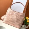 Goyard Goyardine Pearly Coral Boheme PM Hobo Bag
