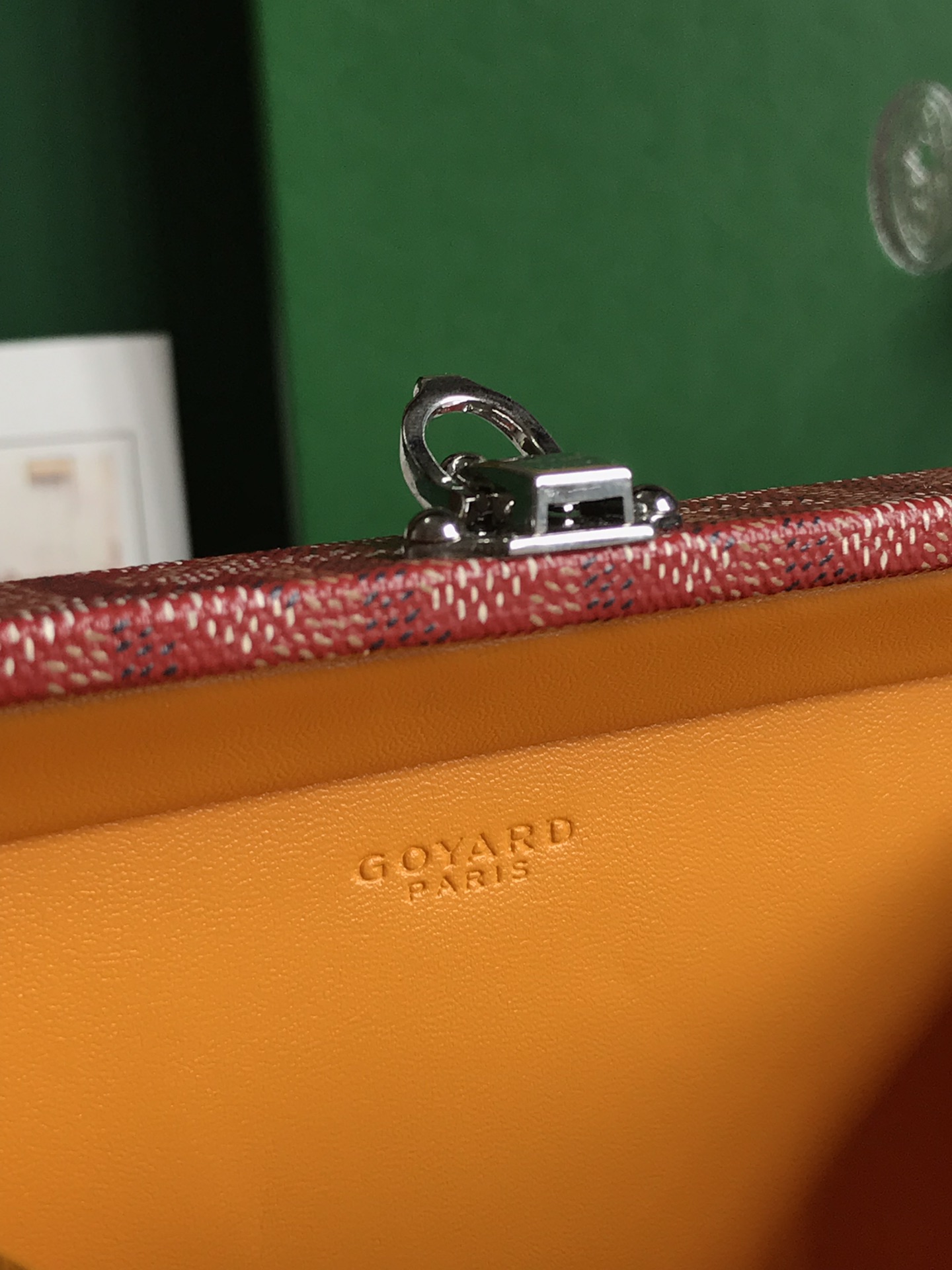 Goyard red Minaudiere Trunk Bag Goyard |