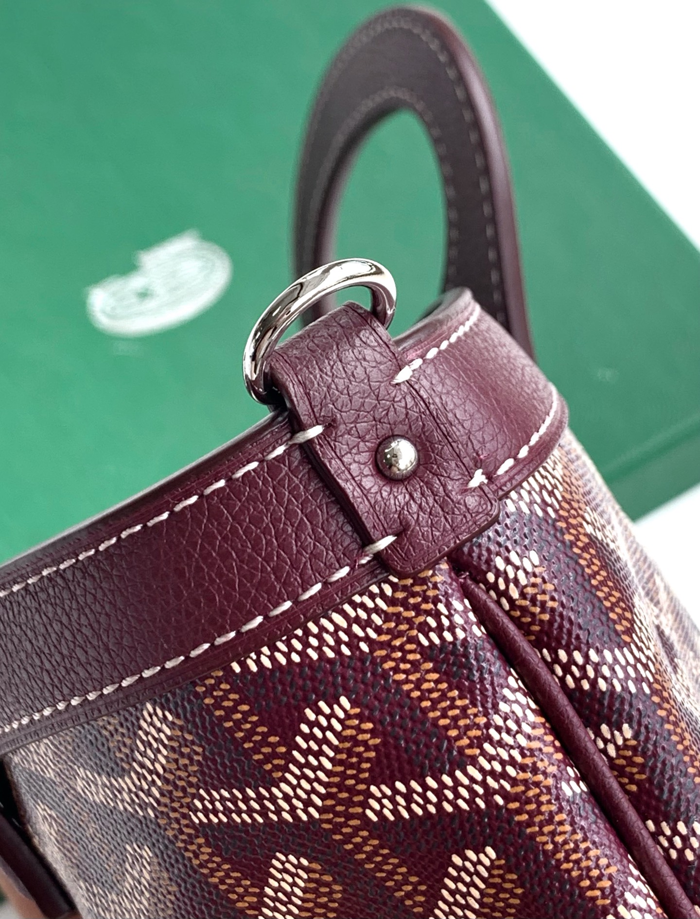 Goyard Beluga Mini Bag 67300 Burgundy - AAA Purse
