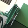 Goyard Green Goyardine Coated Canvas and Leather