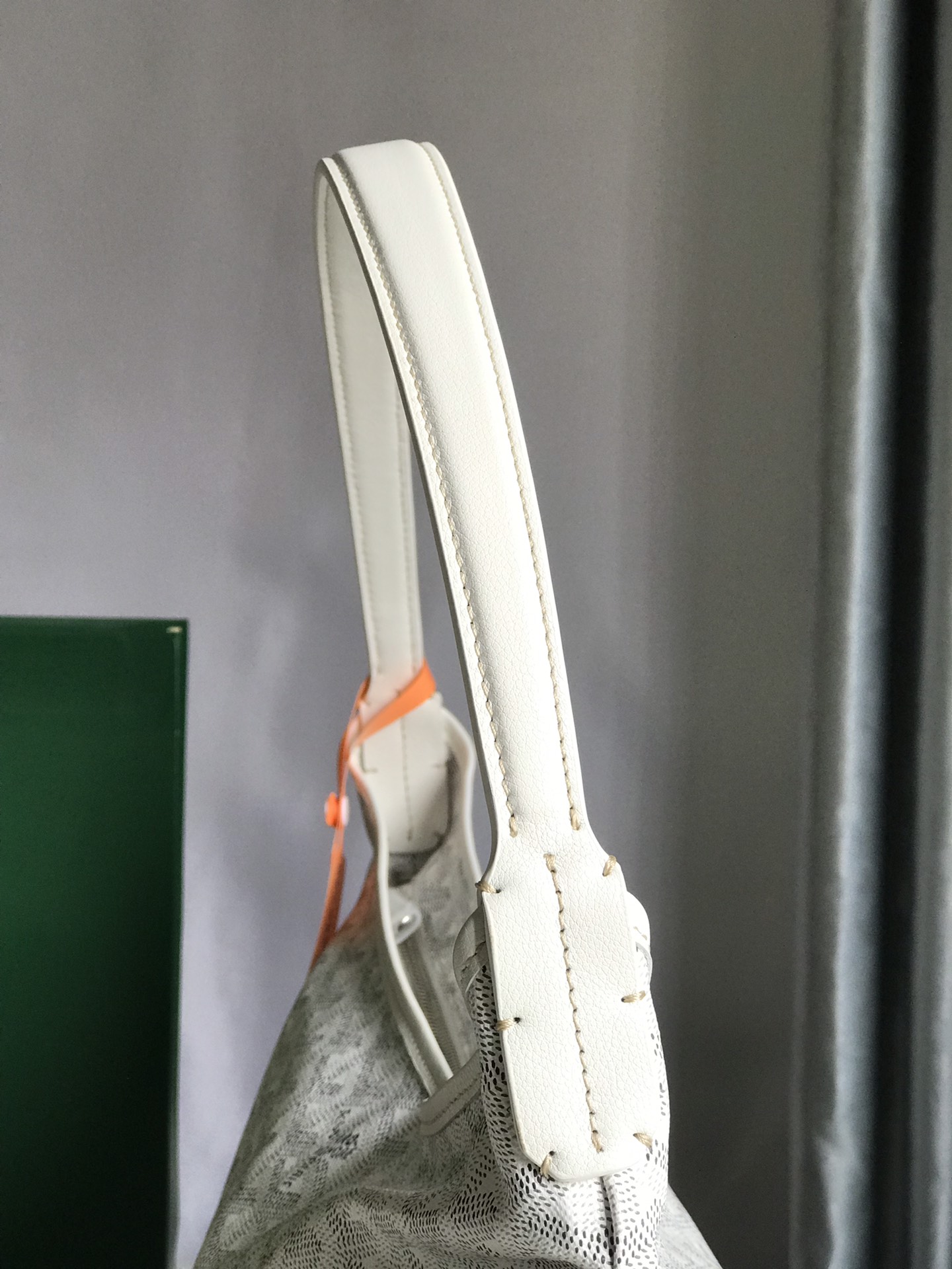 Goyard Bohemme Hobo Bag White Women's Tote Bag White