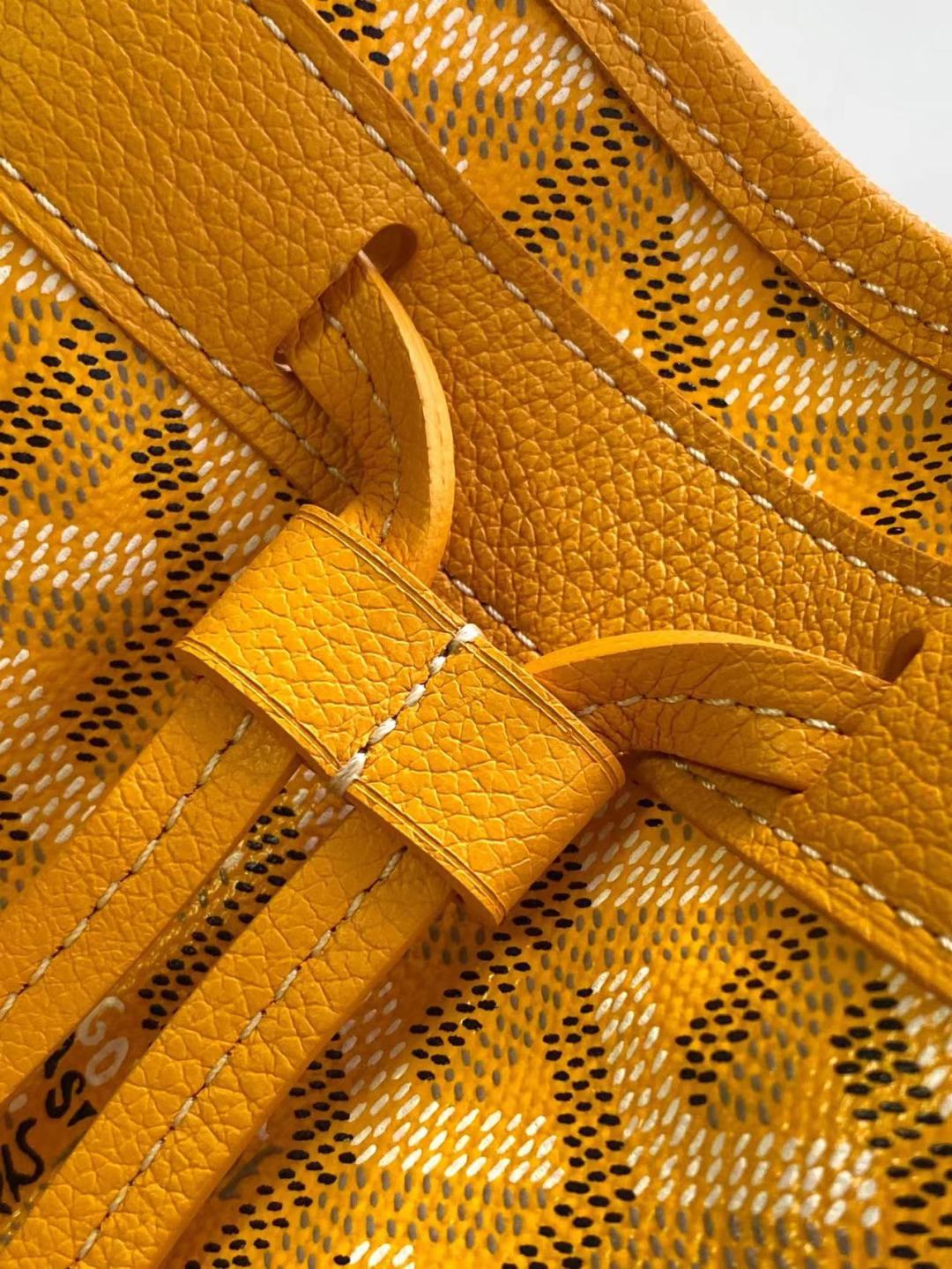 Goyard Petite Flot Bucket Bag yellow Tan 139758379