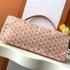 Goyard Goyardine Pearly Coral Boheme PM Hobo Bag