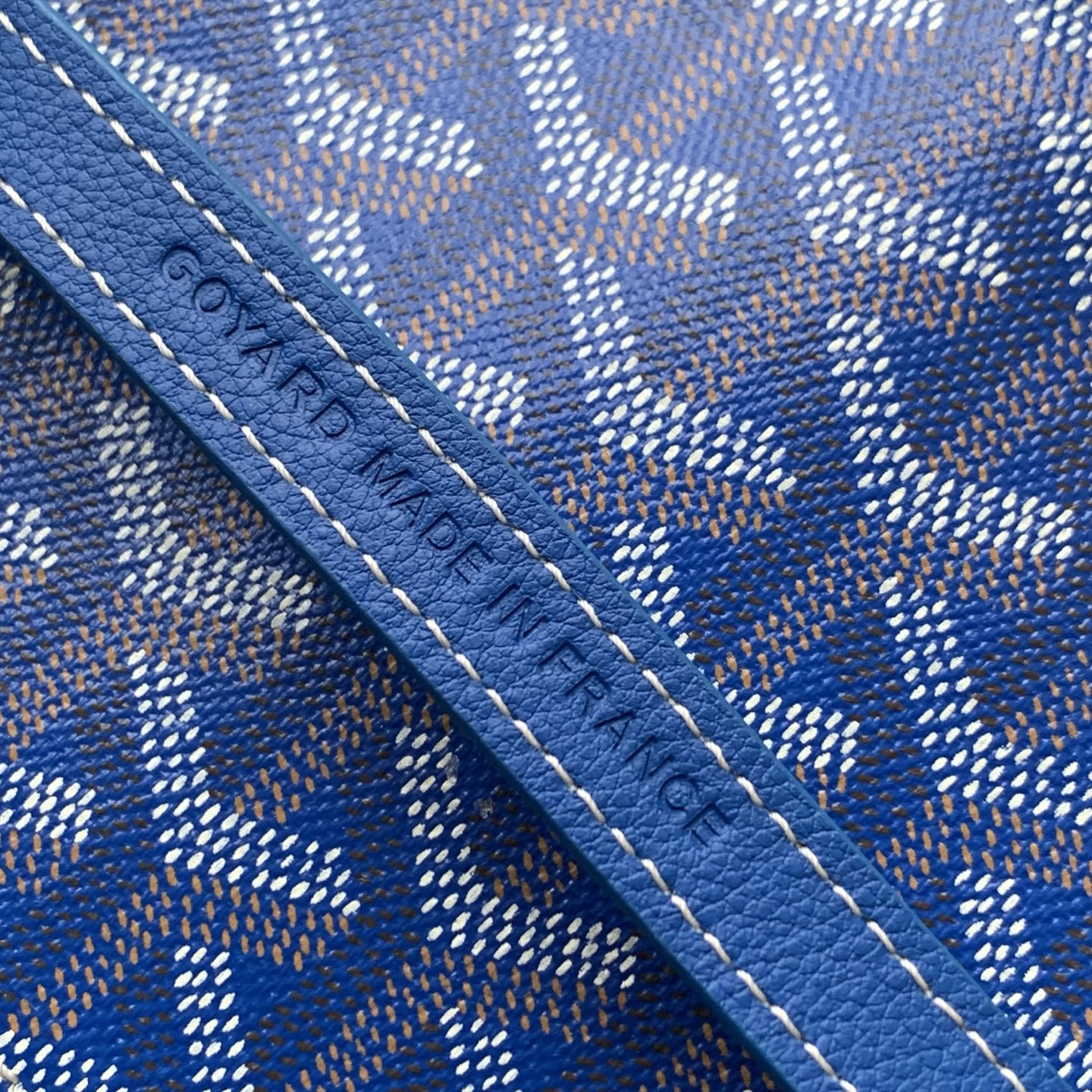 GOYARD Goyardine Belvedere II PM Messenger Bag Sky Blue 1368143
