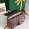 Goyard Brown Coated Canvas Mini Cross-Body Bag