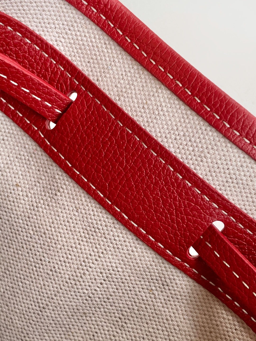 Goyard Petite Flot Bucket Bag red Tan 139758379