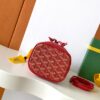 Goyard Petite Flot Bucket Bag red Tan 139758379