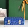 Goyard Blue  Minaudiere Trunk Bag Goyard |