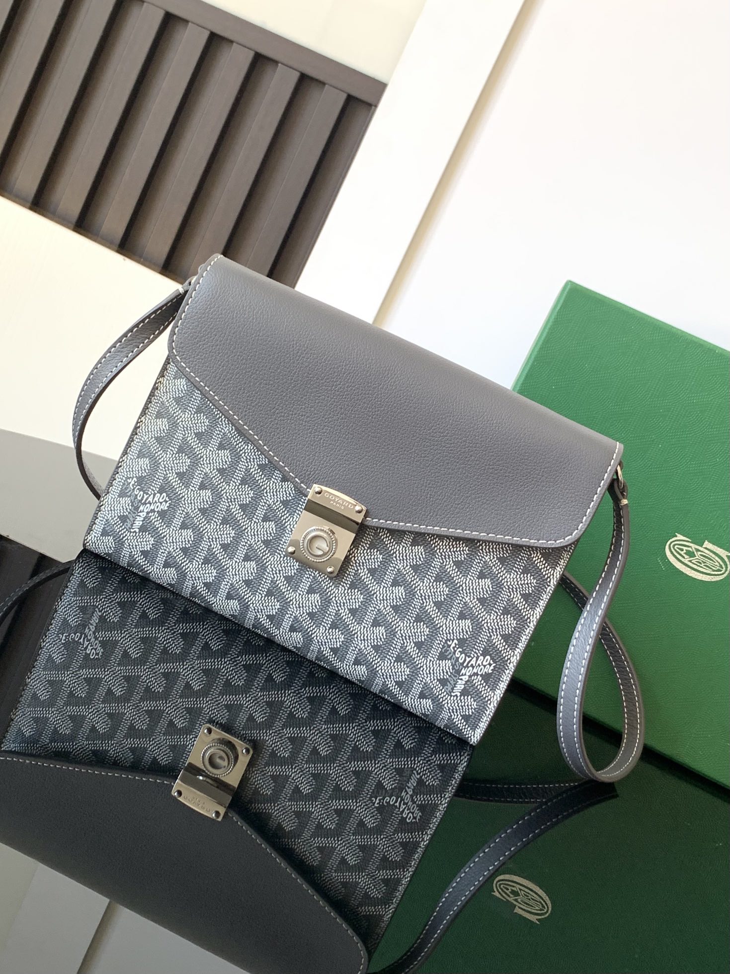 Goyard Chypre Wallet-Pouch ‘Gray’ CHYPRPPMLTY51CL51P