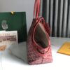 Goyard Chien Gris Pet Carrier Tote Coated Canvas bag red