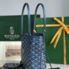 GOYARD Iridescent Goyardine Saint Louis PM Pearly Blue 1609675