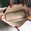 Goyard Chien Gris Pet Carrier Tote Coated Canvas bag red