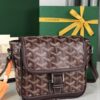 Goyard Brown Coated Canvas Mini Cross-Body Bag