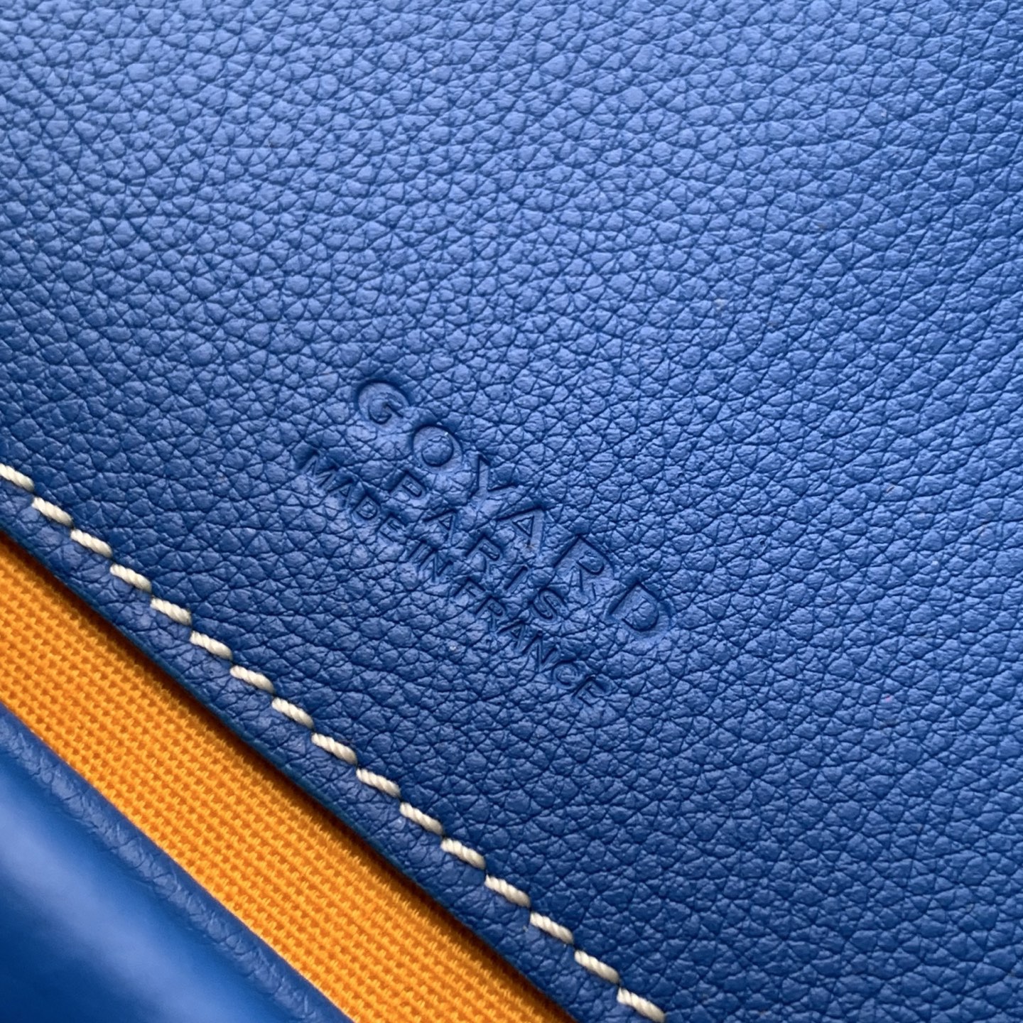 GOYARD Goyardine Belvedere II PM Messenger Bag Sky Blue 1368143
