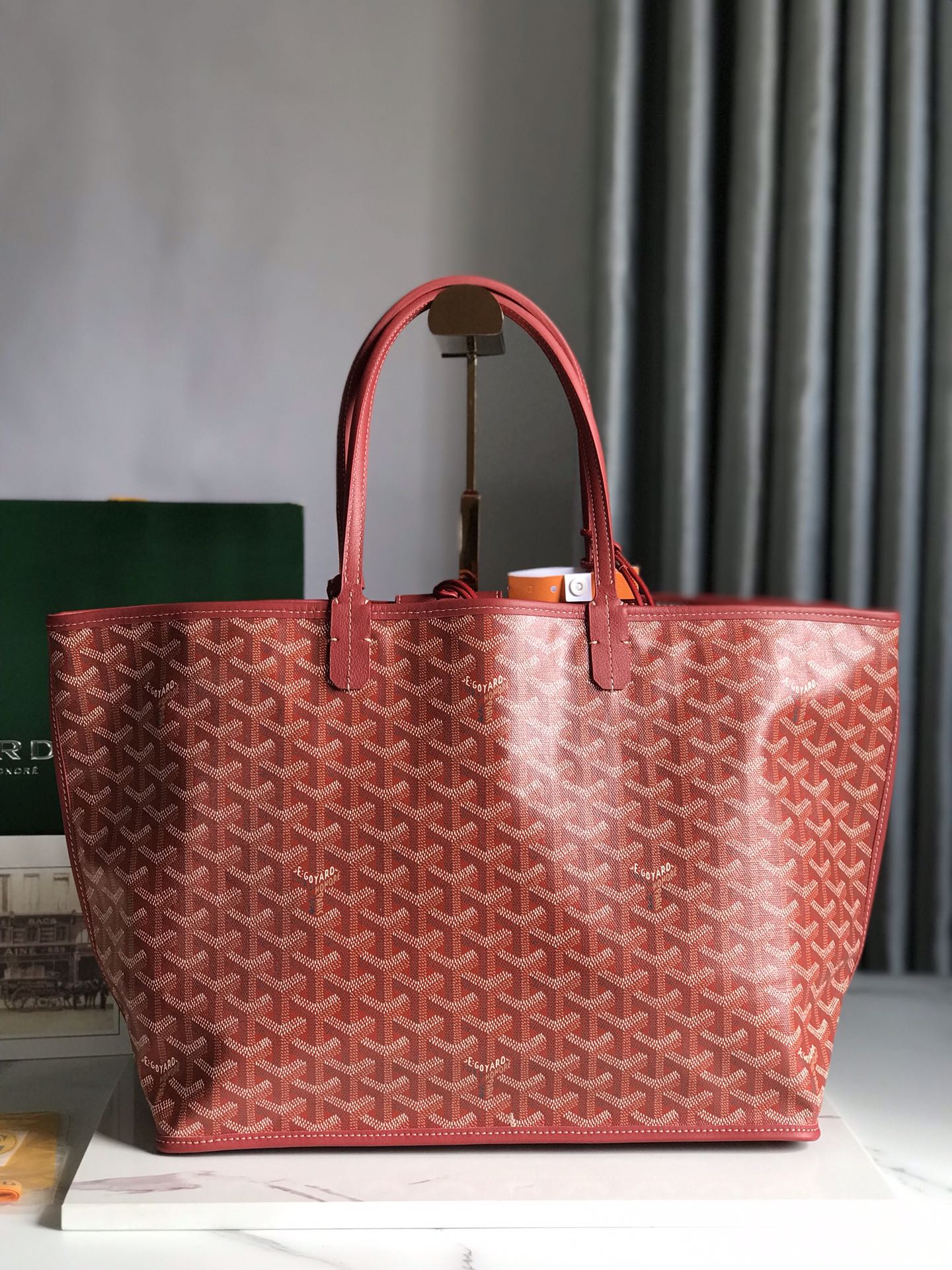 Goyard Pre-Owned 2019 St Louis PM Tote Bag | Red |