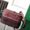 Goyard Burgundy Goyardine Coated Canvas and Leather