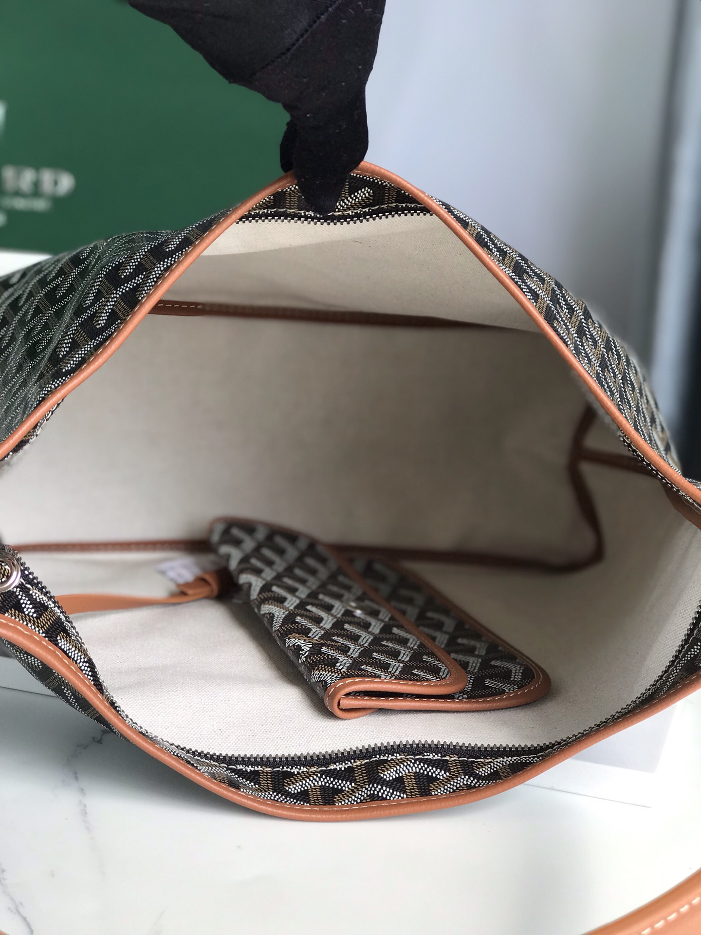 Goyard Bohème Hobo Bag Brown Women's Tote Bag |