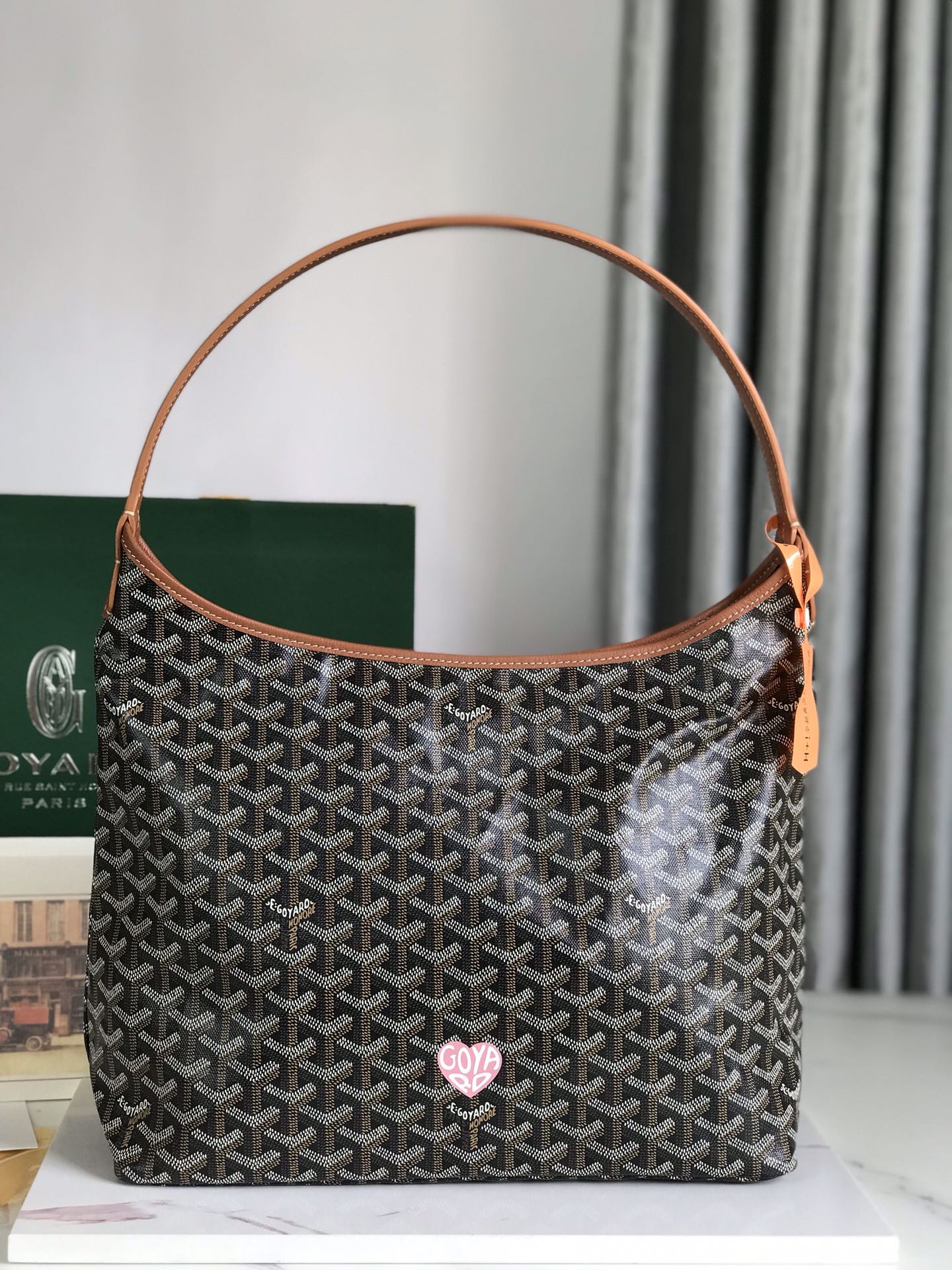 Goyard Bohème Hobo Bag Brown Women’s Tote Bag |