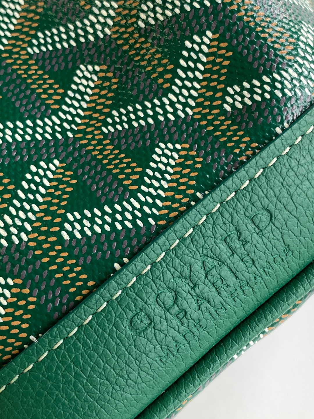 Goyard Petite Flot Bucket Bag green Tan 139758379 | eBay