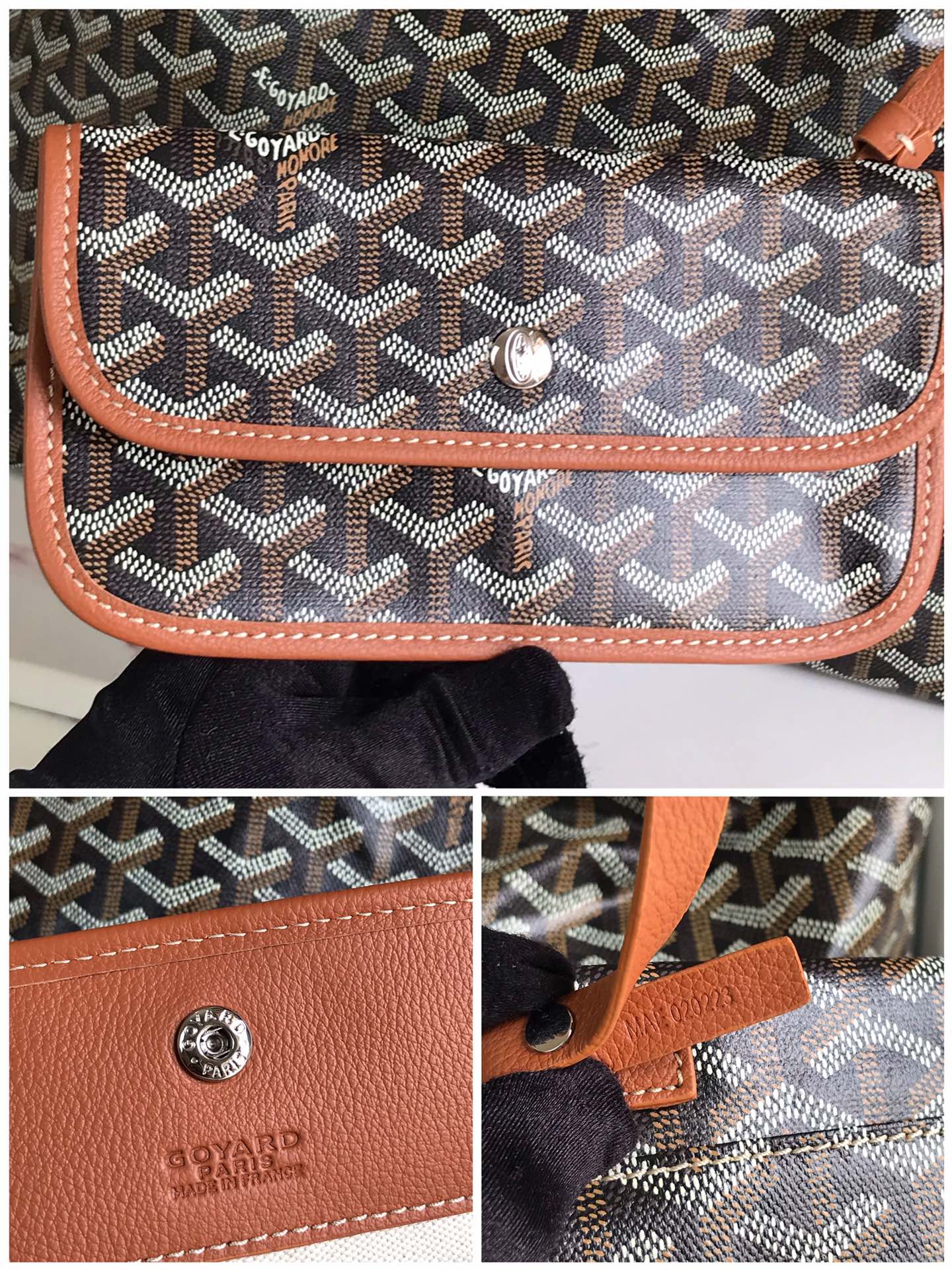 Goyard Bohème Hobo Bag Brown Women's Tote Bag |