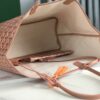 GOYARD Iridescent Goyardine Saint Louis PM Pearly Coral bag in pink