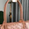 GOYARD Iridescent Goyardine Saint Louis PM Pearly Coral bag in pink