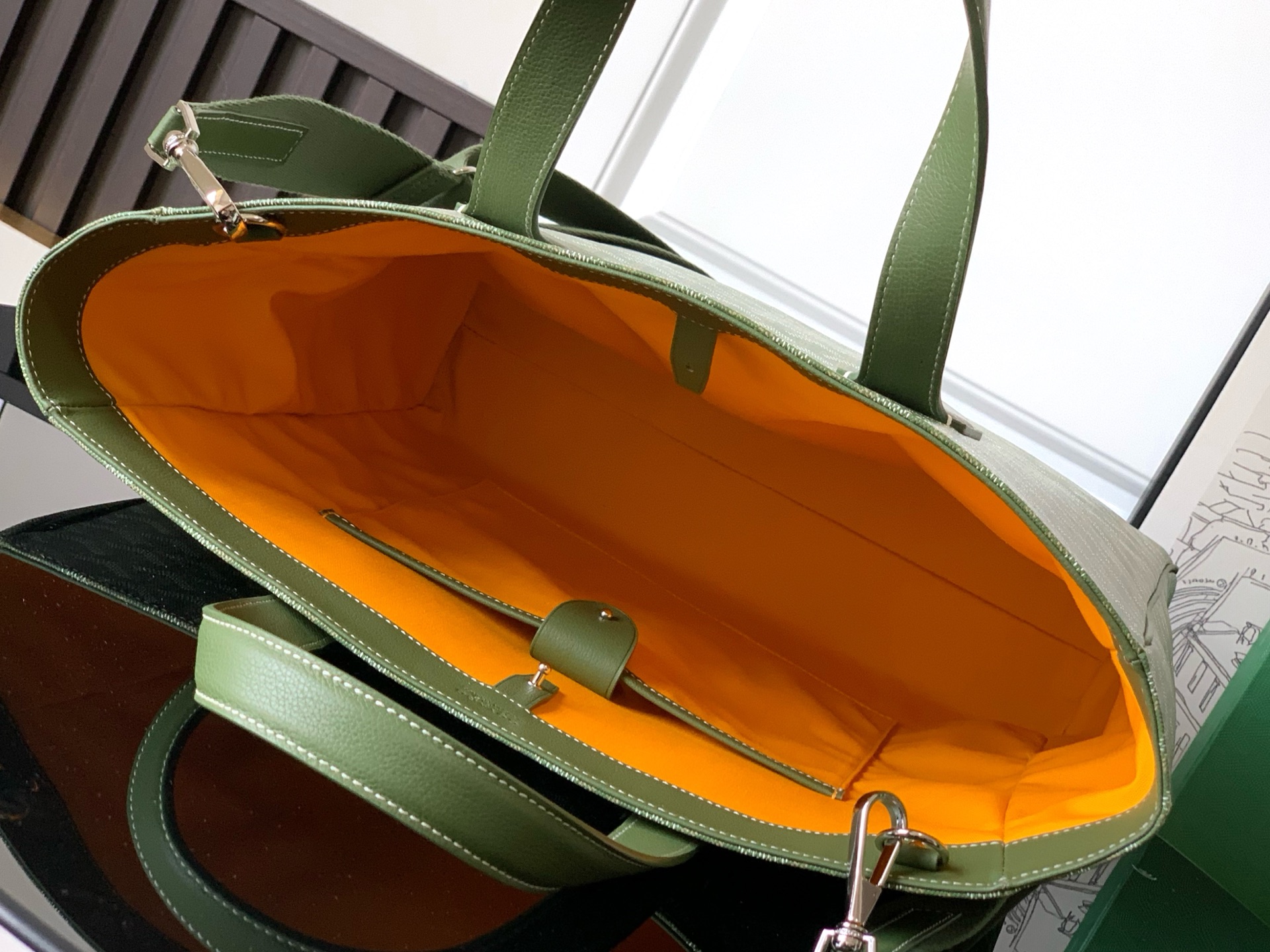 Goyard Goyardine Tote 2024 - Green Totes, Bags - GOY48013