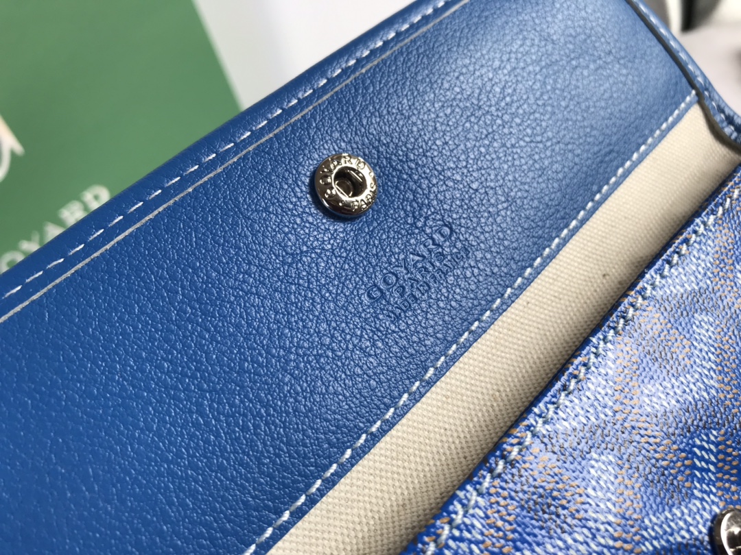 Goyard Anjou Tote PM Navy Blue for Women