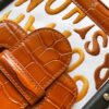 Goyard Matignon Crocodile Pattern Leather Top Handle Bag – Brown