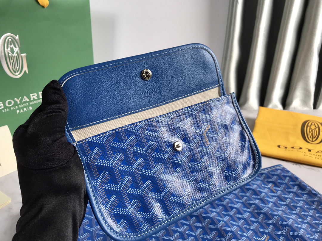 Goyard Anjou Tote PM Navy Blue for Women